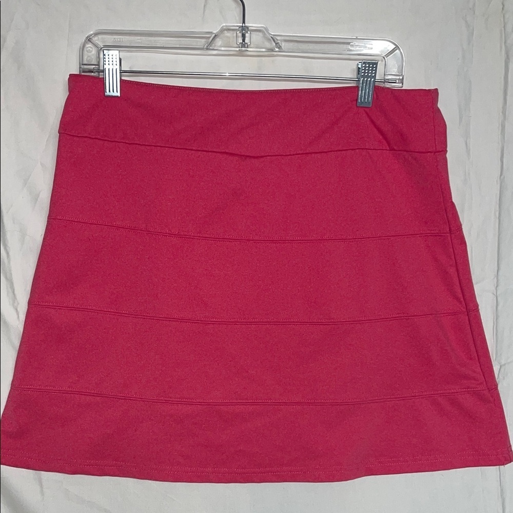 TEHAMA Raspberry Pink A-Line Tennis/Golf Skirt. Size Medium
